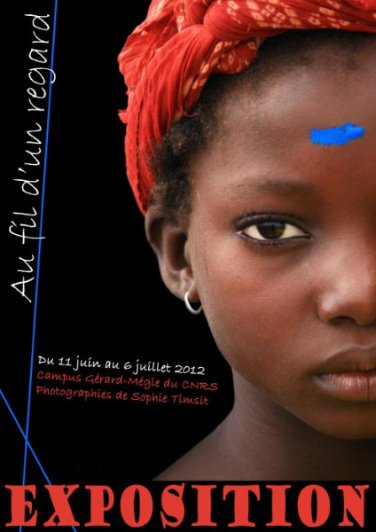 Affiche, Au fil d'un regard, 2012 © Sophie Timsit